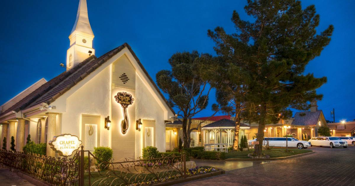 Chapel Of The Flowers Las Vegas Wedding Chapels