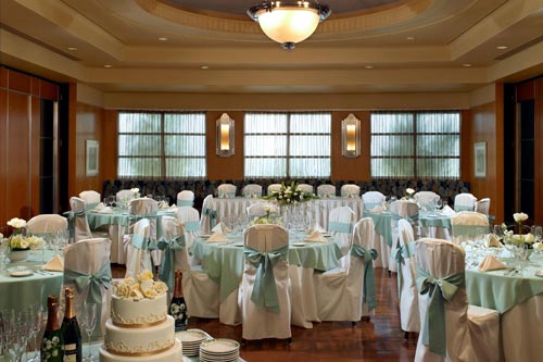 Steakhouse Wedding Reception Room